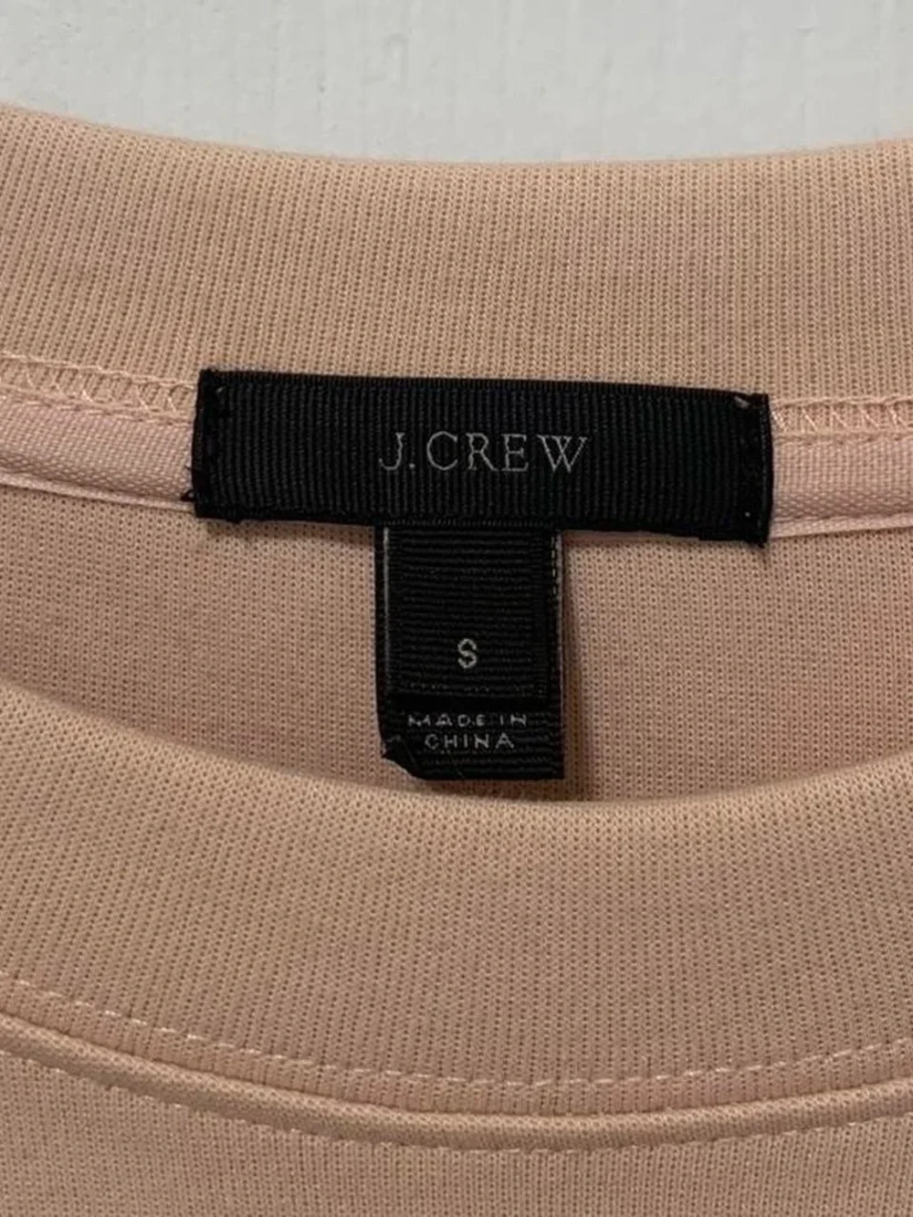J. Crew Oversized Crewneck Sweater with Sequin Layer